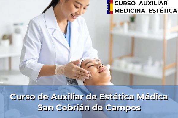 Curso de Auxiliar de Estética Médica en San Cebrián de Campos
